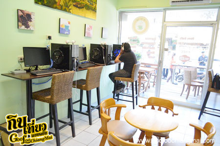 ร้าน J & M Internet Coffee chiangmai