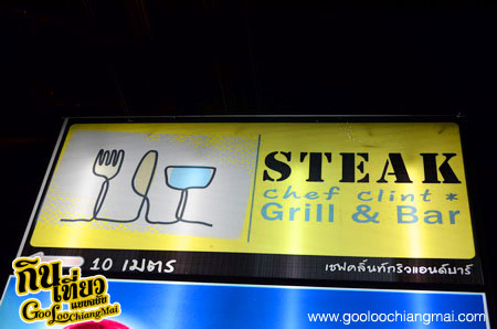 Steak chef clint Grill & Bar Chiangmai