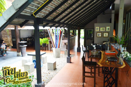 ร้าน บ้านสวนศิลป์ คาเฟ่ เชียงใหม่ Baan Suan Silp Cafe' Chiangmai