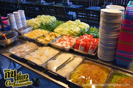 ร้าน อร่อย จุ่มแซ่บ บุพเฟ่ต์หมูจุ่ม 99 บาท สาขา 1