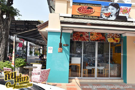 ร้าน Thin Thin Pizza (สาขากาดฝรั่ง มีห้องแอร์)