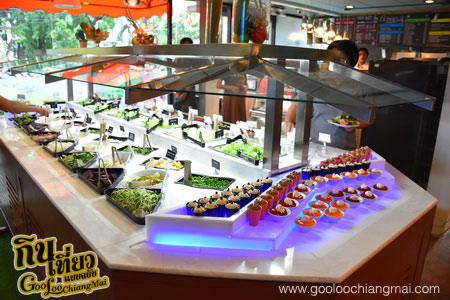 ร้าน Library Coffee : Salad Bar Cafe