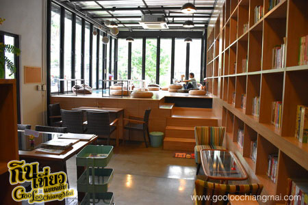 ร้าน Library Coffee : Salad Bar Cafe