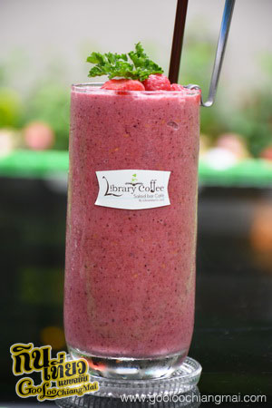 ร้าน Library Coffee : Salad Bar Cafe