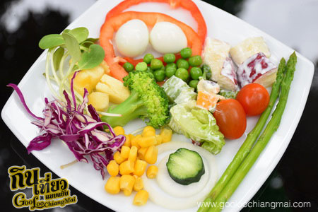 ร้าน Library Coffee : Salad Bar Cafe