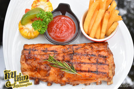 ร้าน Library Coffee : Salad Bar Cafe