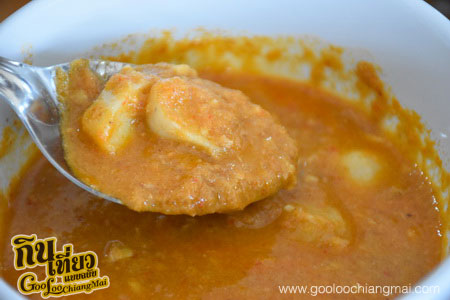 ร้าน ขนมจีนเส้นสดน้ำยาปู กาดคำเที่ยง เชียงใหม่