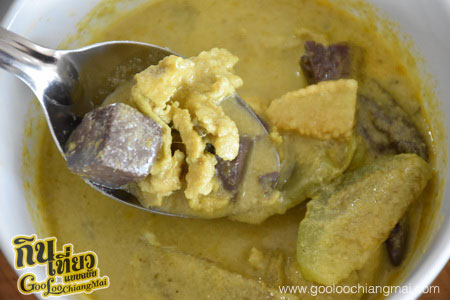 ร้าน ขนมจีนเส้นสดน้ำยาปู กาดคำเที่ยง เชียงใหม่