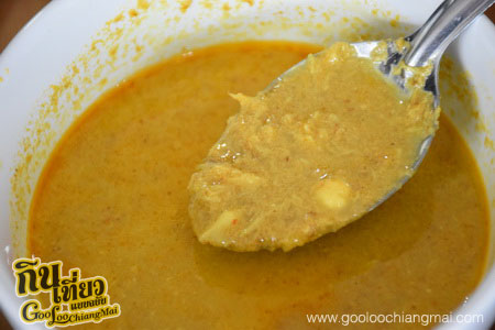 ร้าน ขนมจีนเส้นสดน้ำยาปู กาดคำเที่ยง เชียงใหม่