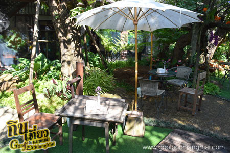 ร้าน ไม้เฮือน 60 Doi Chaang Coffee @ Mae Rim