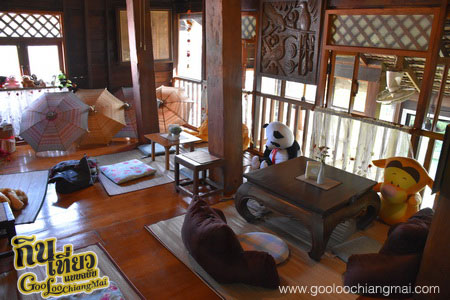 ร้าน ไม้เฮือน 60 Doi Chaang Coffee @ Mae Rim