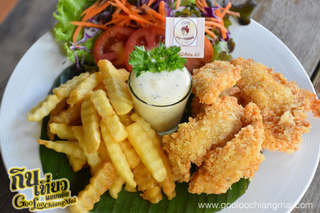 ร้าน ไม้เฮือน 60 Doi Chaang Coffee @ Mae Rim