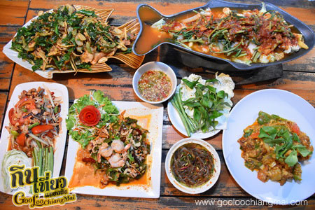 สวนอาหารบ้านสารภี กุ้งเต้น
