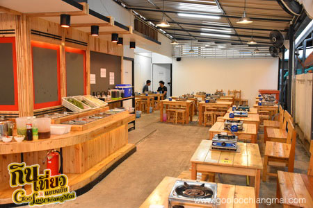 ร้าน หมียกหม้อ ชาบู สาขาสันติธรรม