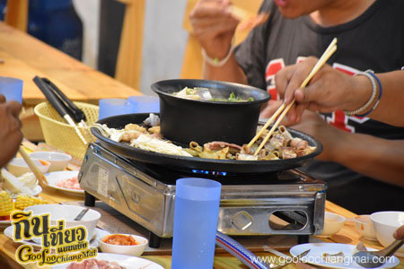 ร้าน หมียกหม้อ ชาบู สาขาสันติธรรม